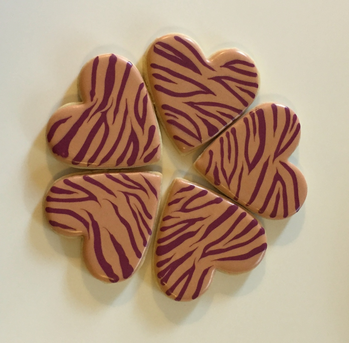zebra-heart-cookies-houston